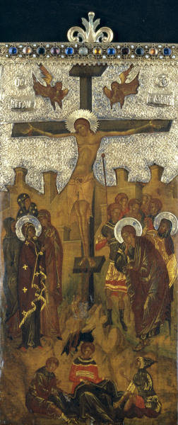 Crucifixion / Byzantine Paint./ C14/15 od 