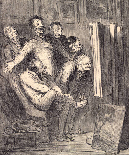 Art Criticism / Epatant.. / H.Daumier od 