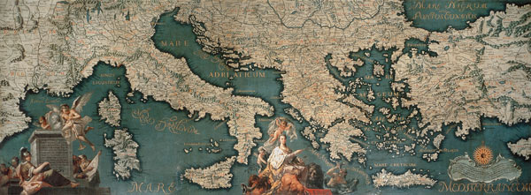 Map Mediterranean / Grisellini od 