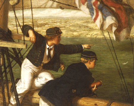 Land Ahoy !  Philip Richard Morris (1838-1902) od 