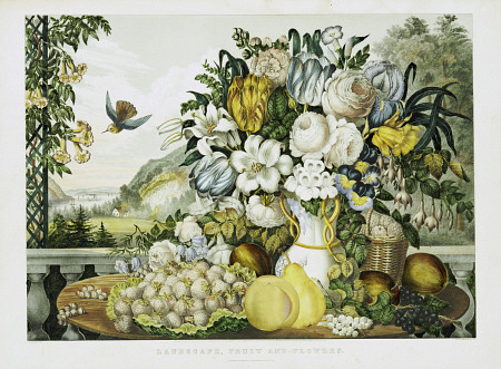Landscape, Fruit And Flowers od 