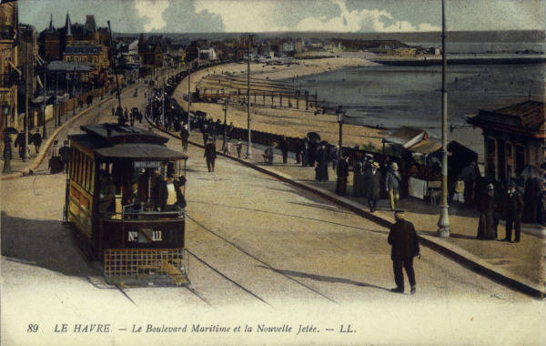 Le Havre/Boulevard Maritime/Carte post. od 
