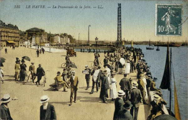 Le Havre/Promenade de la Jetee/Carte pos od 