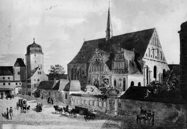 Leipzig, Pauliner Church/Etch.by Schwarz od 