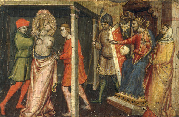 Lorenzo di N.Gerini / St.Agatha / Paint. od 