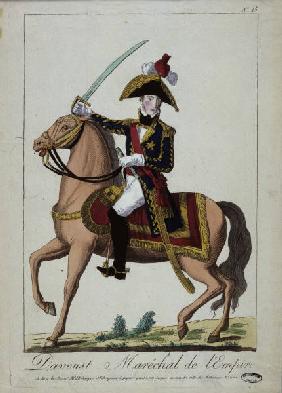 Davoust (Davout), Louis Nicolas, Duke of Auerstaedt (1808), Prince of Eckmuehl (1809), French marsha