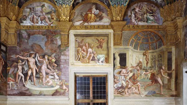 Mantua, Palazzo del Te, Sala di Psiche od 