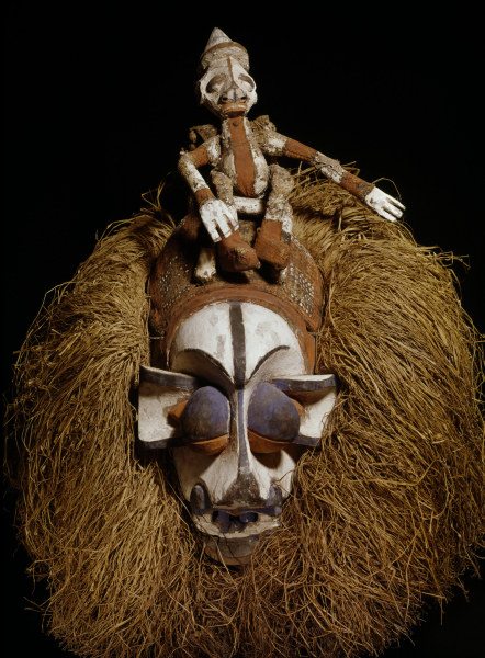 Maske, Yaka, Kongo / Holz od 