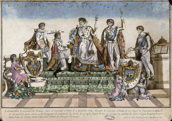 Napoleon/Sacre roi d''Italie 26 mai 1805 od 
