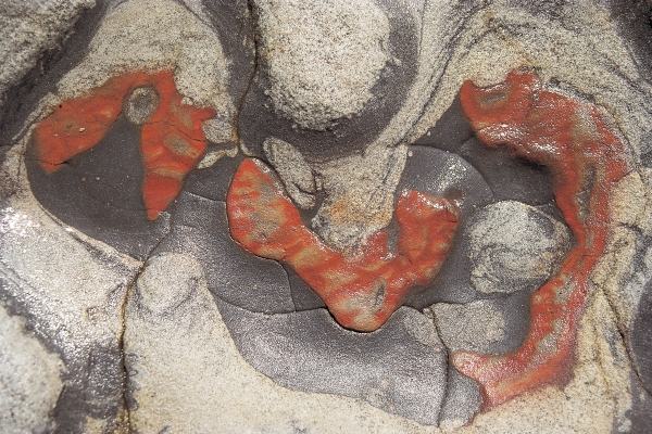 Naturally colored embossed rock (photo)  od 