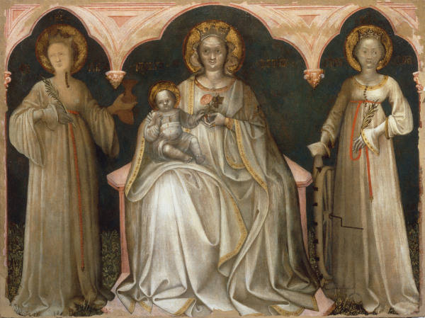 Nicolo di Pietro / Mary w.Child & Saints od 