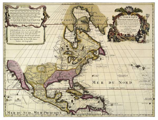 North America, Map 1708 od 