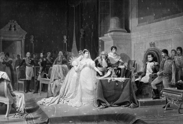 Napoleon''s Divorce fr.Josephine / Engr. od 