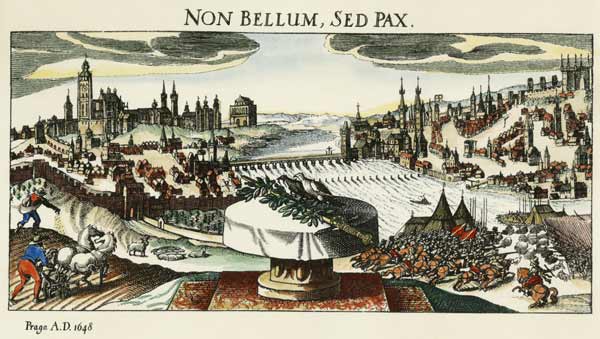 Prag / Ansicht um 1625 od 