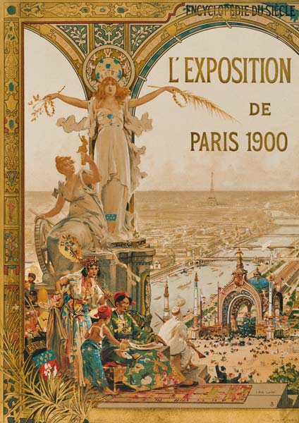Paris, World Fair 1900, Poster od 