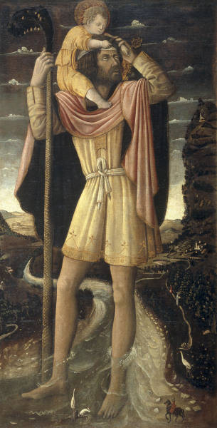 St.Christopher / Paduan Paint./ C15th od 