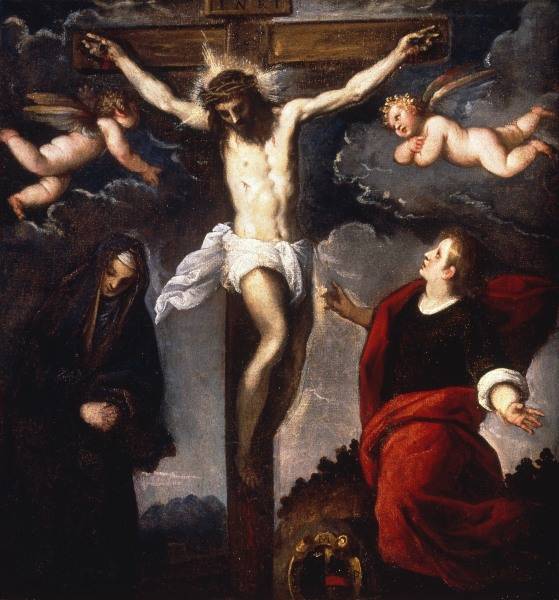 Palma Giovane / Crucifixion /Ptg./c.1600 od 