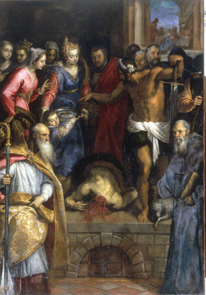 Palma il Giovane / Beheading of St.John od 