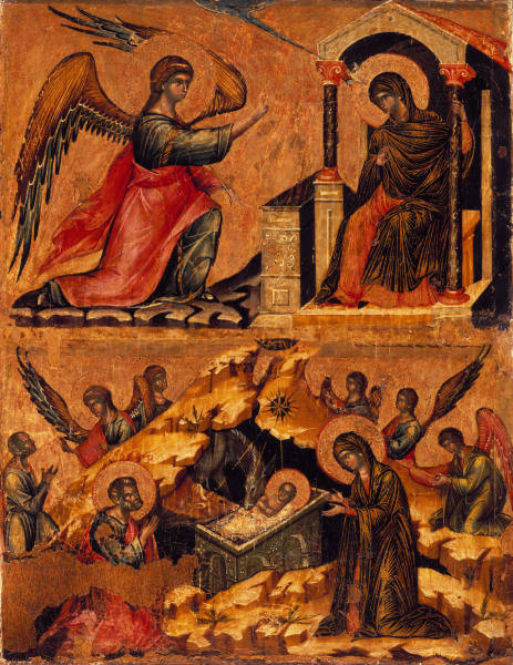 Paolo Veneziano / Annunciation and Birth od 