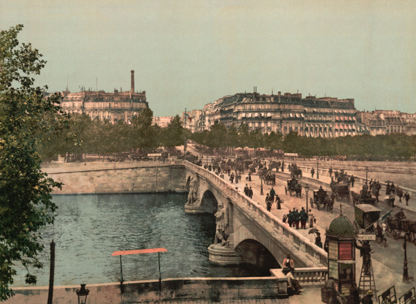 Paris , Pont de lAlma od 