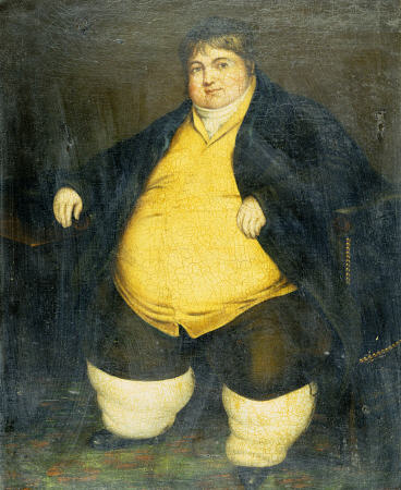 Portrait Of Daniel Lambert (1770-1809) od 