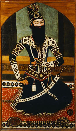 Portrait Of Fath Ali Shah Qajar od 