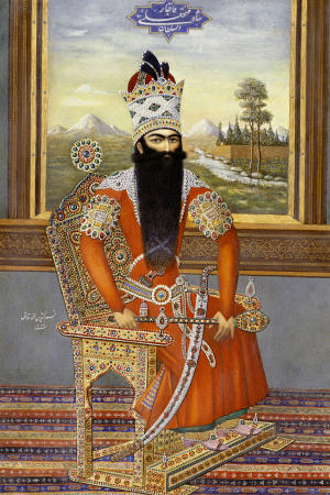 Portrait Of Sultan Fath Ali Shah Qajar od 