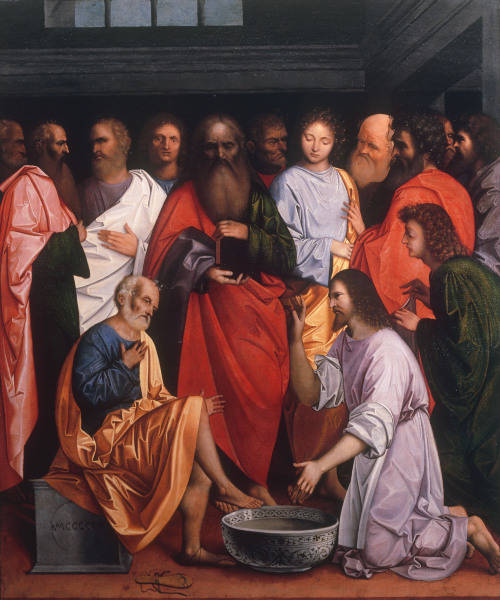 Washing of the Apostles'' feet / 1500 od 