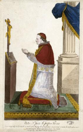 Pape Pie VII / Grav. d''ap. Nodet