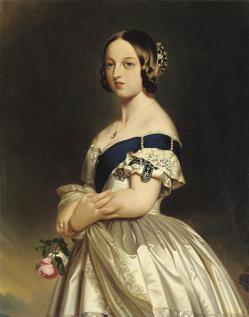 Queen Victoria After Franz Xaver Winterhalter (1805-1873) od 