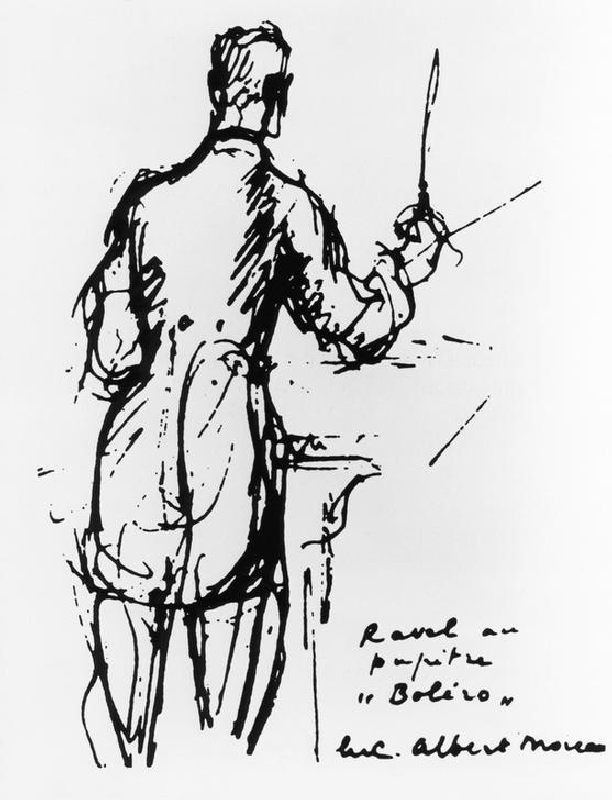 Ravel conducting the Bolero od 