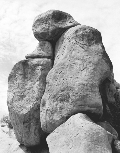 Rocks at Idar (b/w photo)  od 