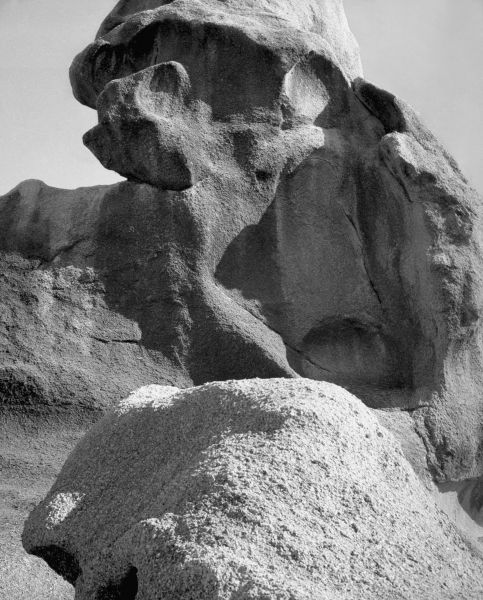 Rocks at Idar (b/w photo)  od 
