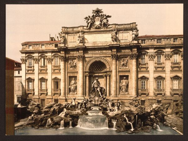 Italy, Rome, Trevi Fountain od 