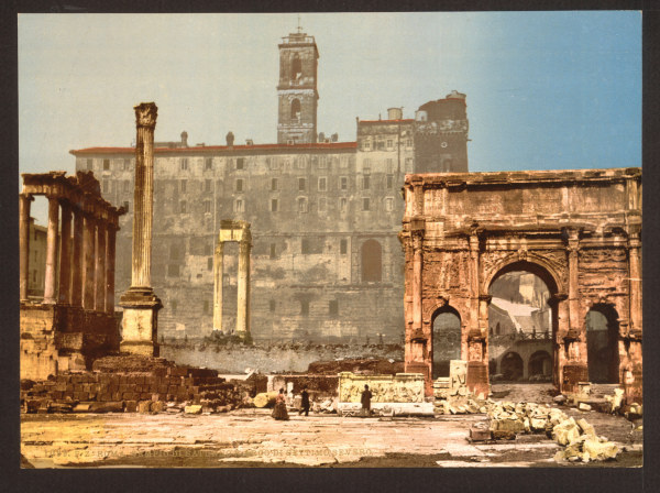 Italy, Rome, Forum Romanum od 