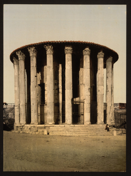 Italy, Rome, Temple of Hercules Victor od 