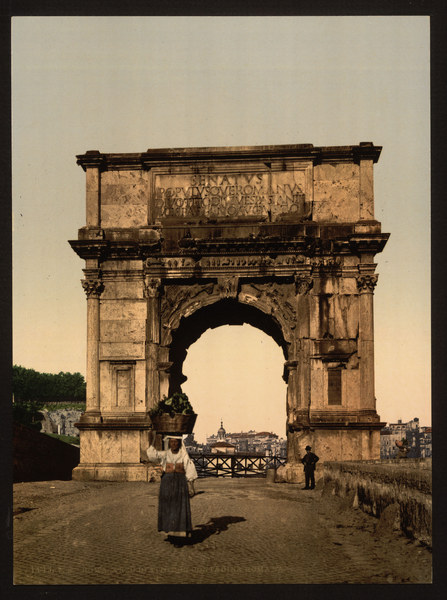 Italy, Rome, Arch of Titus od 