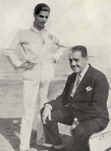 Serge Lifar and Sergei Pavlovich Diaghilev, from ''Footnotes to the Ballet'', published 1938 (b/w ph od 
