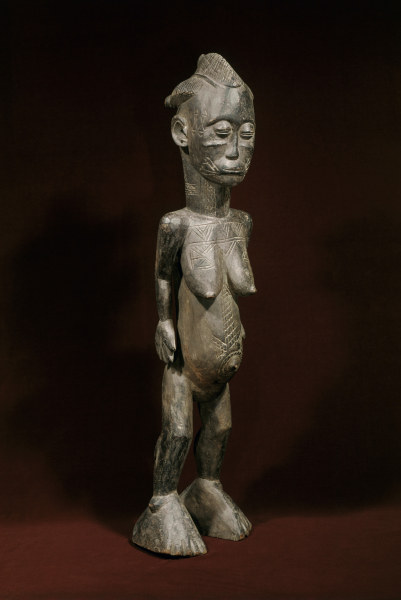 Skulptur einer Schwangeren /Afo/Nigeria od 