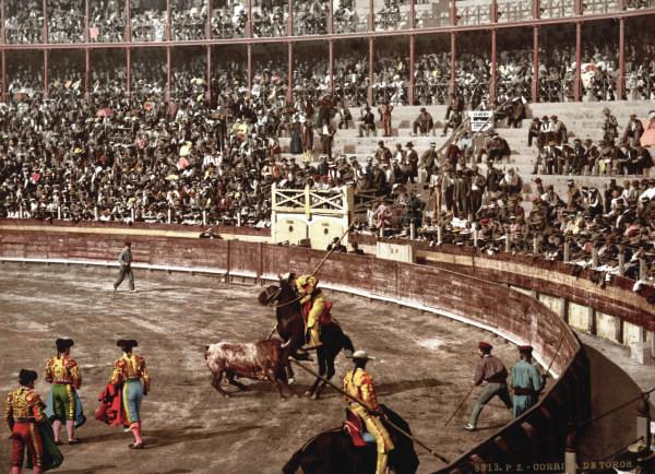 Bullfight in Barcelona od 