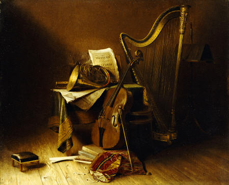 Still Life With Musical Instruments od 