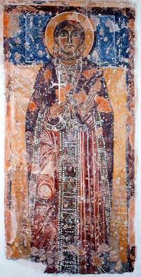 St. Barbara, 9th-11th century (fresco) od 