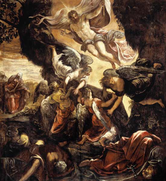Le Tintoret, La Resurrection du Christ od 