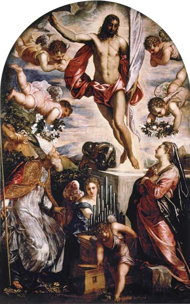 Tintoretto /Resurect.of Christi & Saints od 