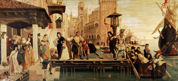 The Departure Of The Prodigal Child From Venice od 