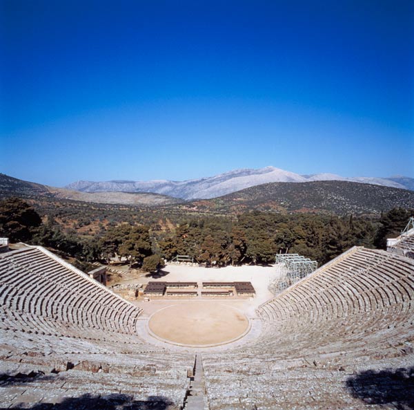 The Theatre of Epidaurus, c.4th-3rd century BC (photo) od 