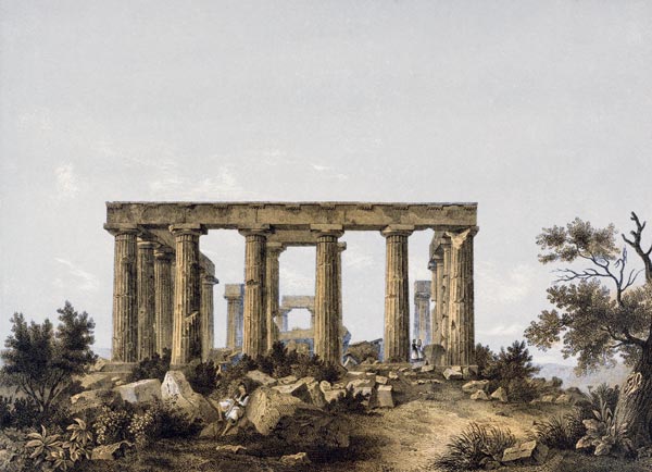Aegina , Temple of Aphaea od 