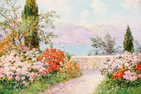The Gardens Of The Villa Melzi On Lake Como od 