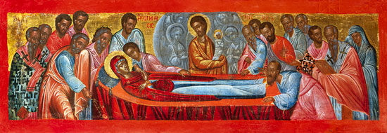 The Dormition of the Mother of God od 