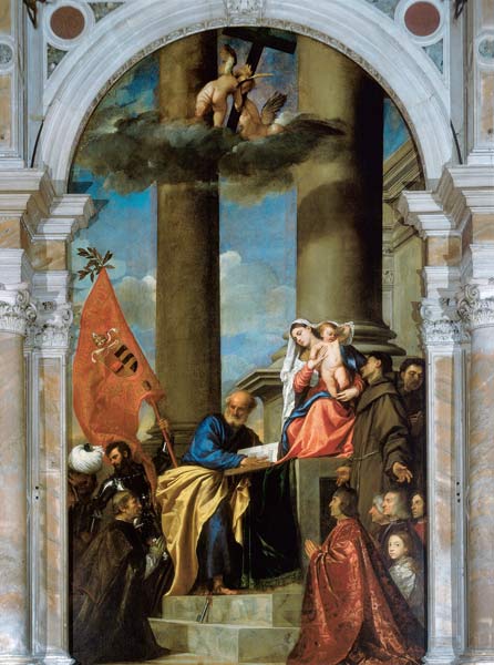 Pesaro Madonna / Titian / 1519/26 od 